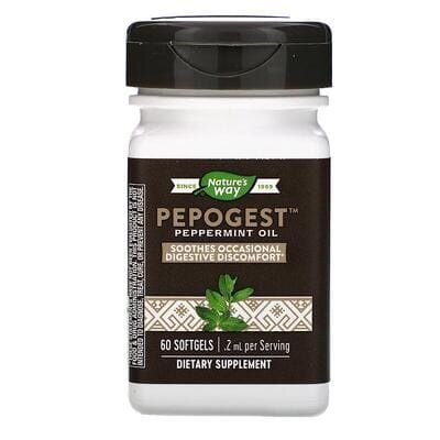 Олія м'яти Nature's Way Peppermint Oil 0,2 мг, 60 капсул