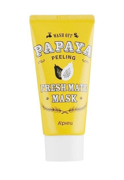 Маска-пілінг для обличчя A'pieu Fresh Mate з екстрактом папайї, 50 мл