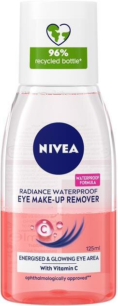 Засіб для зняття макіяжу з очей Nivea Сяйво шкіри (89240), 125 мл