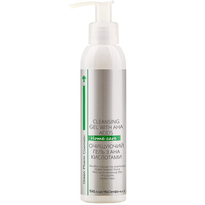 Гель Green Pharm Cosmetic очищуючий с АНА кислотами, 150 мл