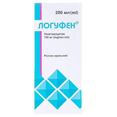 Логуфен розчин ор. 100 мг/мл по 200 мл у флак. скл. з дозат.