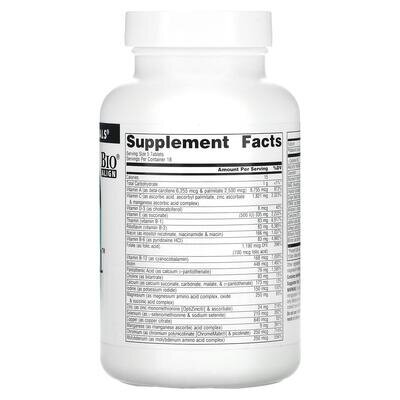 Мультивітаміни Source Naturals Elan Vital Multiple, 60 таблеток