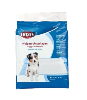Пелюшки одноразові Trixie 23413 для собак 60 х 90 см, 8 штук