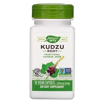 Кудзу корінь Nature's Way Kudzu 1226 мг, 50 капсул