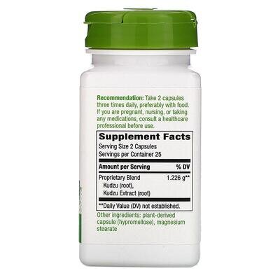 Кудзу корінь Nature's Way Kudzu 1226 мг, 50 капсул