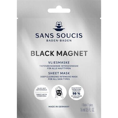 Маска тканинна Sans Soucis Black Magnet очищувальна, 16 мл