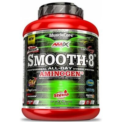 Протеїн Amix Nutrition MuscleCore Smooth-8 ваніль, 2300 г