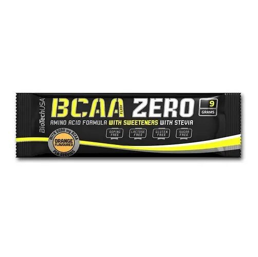 Амінокислоти Biotech BCAA Zero orange, 9 г