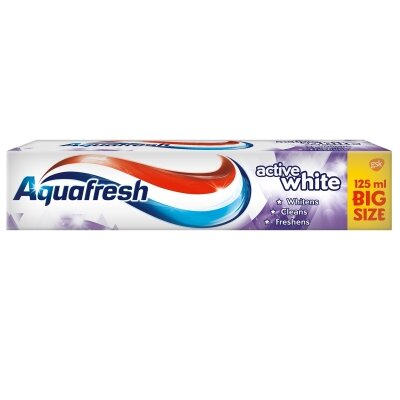 Зубна паста Aquafresh Active White активне відбілювання, 125 мл