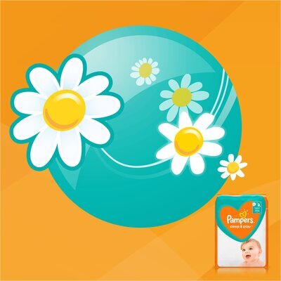 Підгузки дитячі Pampers Sleep & Play розмір 4, 9-14 кг, 50 шт