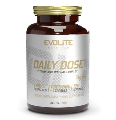 Вітамінно-мінеральний комплекс Evolite Nutrition Daily Dose, 120 капсул