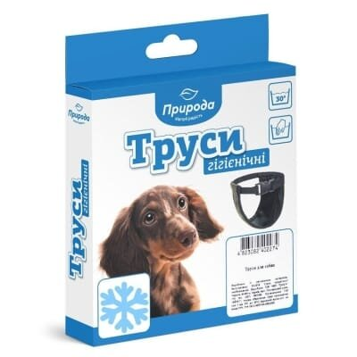 Труси гігієнічні для собак Природа PR240228 Зимові, розмір 4, 42-48 см