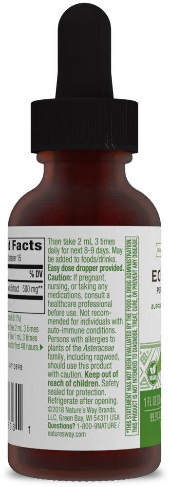 Ехінацеї екстракт Nature's Way Echinacea краплі, 30 мл
