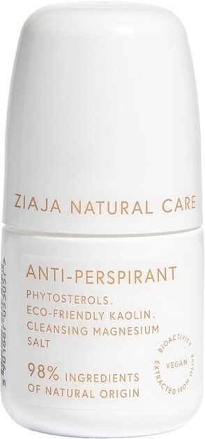 Дезодорант-антиперспірант кульковий Ziaja Natural Care, 60 мл