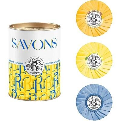 Набір Roger&Gallet Асорті мила (Апельсинове дерево + Цедрат + Сандалове дерево), 3 шт х 100 г