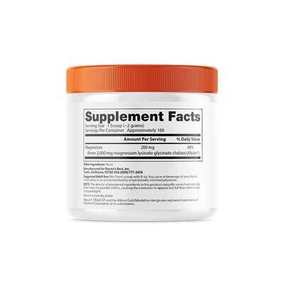 Магній Високої Абсорбації Doctor's Best High Absorption Magnesium порошок, 200 г