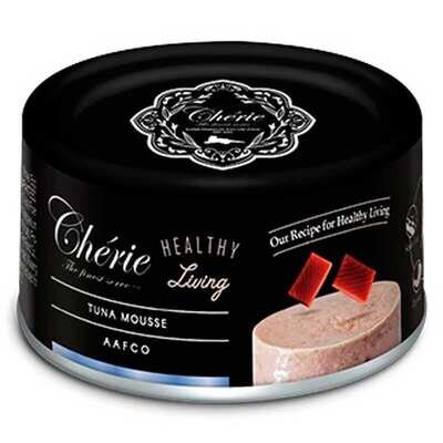 Корм вологий Cherie Healthy Living мус з тунцем для дорослих котів, 80 г
