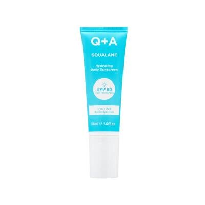 Крем для обличчя Q+A Зволожуючий сонцезахисний SPF50, 50 мл