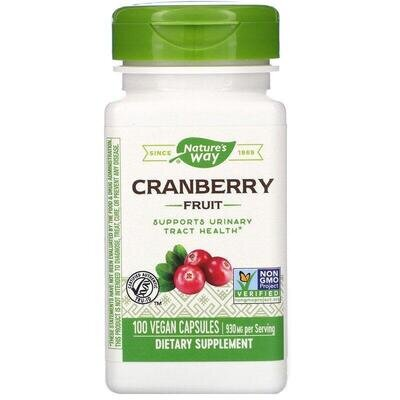 Журавлина Nature's Way Cranberry екстракт ягід 930 мг, 100 капсул