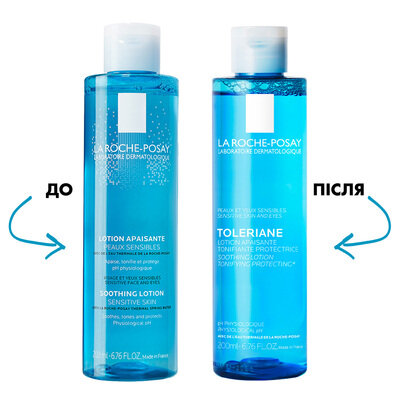 Тонік для обличчя La Roche-Posay заспокійливий, фізіологічний, для чутливої шкіри, 200 мл