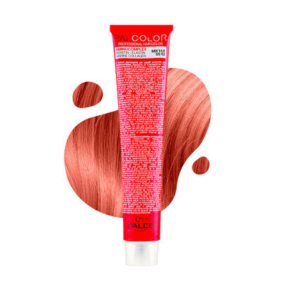 Крем-фарба для волосся Palco Professional Color № 7.44 блонд середній інтенсивно-мідний, 100 мл