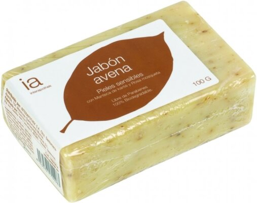 Мило Interapothek Avena BIO з екстрактом вівса, 100 г