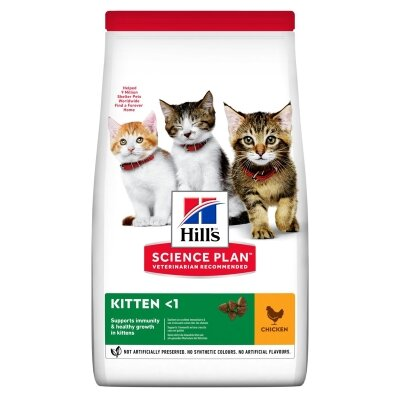 Корм сухий Hill's Science Plan Kitten Ch для кошенят зі смаком курки, 300 г