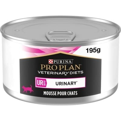 Корм вологий Purina Pro Plan Veterinary Diets UR Mousse Turkey для кішок з сечокам'яною хворобою, 195 г