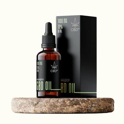 Канабідіол CBD Oil, олія 10% по 10 мл у флаконі