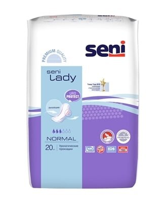 Прокладки урологічні Seni Lady normal, 20 штук