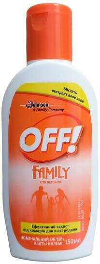 Крем OFF Family від комарів, 150 мл