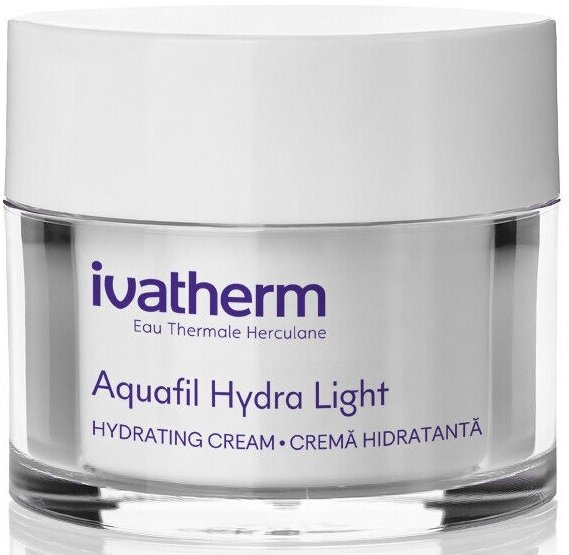 Крем для обличчя Ivatherm Aquafil Hydra Light зволожуючий для чутливої шкіри нормального та комбінованого типу, 50 мл