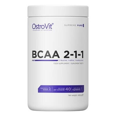 Амінокислоти OstroVit BCAA 2-1-1, 400 г
