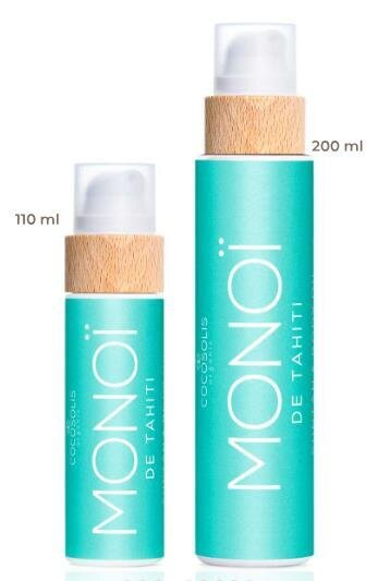 Олія для засмаги Cocosolis Monoi Suntan & Body Oil аромат екзотичних квітів гарденії з Таїті, 200 мл