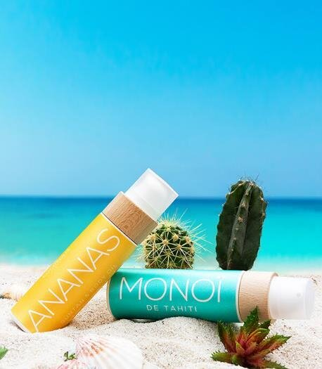 Олія для засмаги Cocosolis Monoi Suntan & Body Oil аромат екзотичних квітів гарденії з Таїті, 200 мл