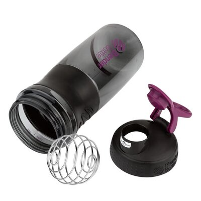 Шейкер-пляшка Blender Bottle SportMixer Black/Plum, 820 мл