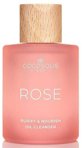 Олія очищувальна Cocosolis Rose поживна, 50 мл