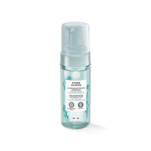 Пінка-Кисень для вмивання Yves Rocher Pure Algue з Мікроводоростями для зволоження, 150 мл