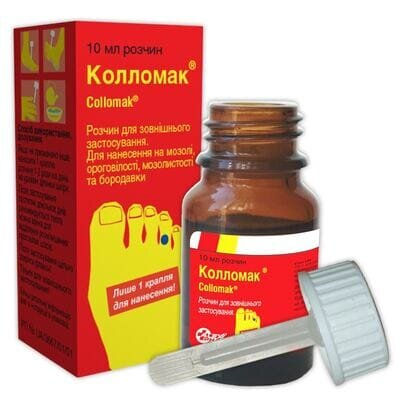 Колломак М розчин н/ш 167 мг/г по 10 мл у флак.