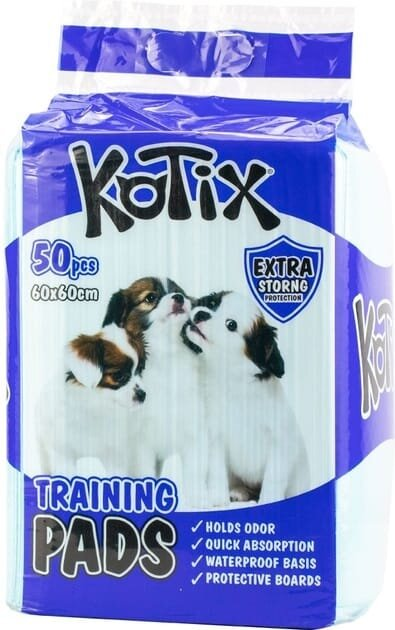 Пелюшки для собак Kotix Premium 60 x 60 см, 50 штук