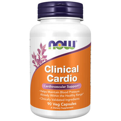 Клінічне кардіо NOW Clinical Cardio вег. капсули №90