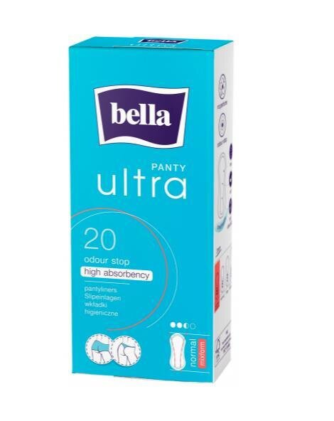 Прокладки гігієнічні щоденні Bella Panty Ultra Normal Mixform, 20 штук