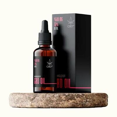 Канабідіол CBD Oil, олія 15% по 30 мл у флаконі