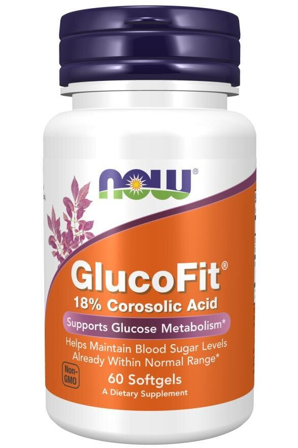 ГлюкоФіт NOW GlucoFit м'які капсули №60