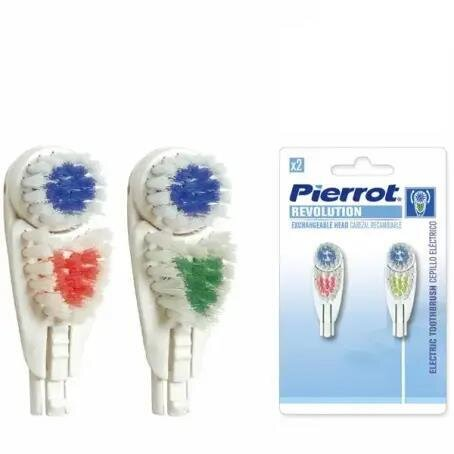 Насадки для електричної зубної щітки Pierrot Ref.112, 2 шт