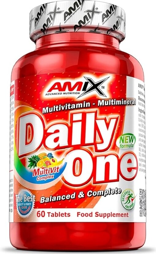 Комплекс вітамінів та мінералів Amix Nutrition Daily One, 60 таблеток
