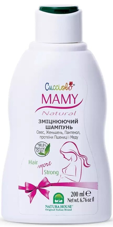 Шампунь Mamy Cucciolo (Мамі Кучіоло) зміцнюючий, 200 мл