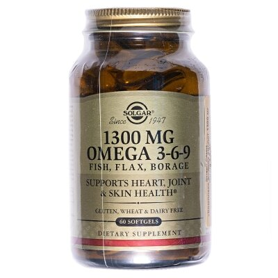 Омега 3-6-9 Solgar Omega 3-6-9 1300 мг м'які капсули №60