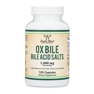 Бичача жовч Double Wood Ox Bile Acid Salts 1000 мг, 120 капсул