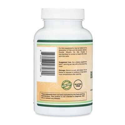 Бичача жовч Double Wood Ox Bile Acid Salts 1000 мг, 120 капсул